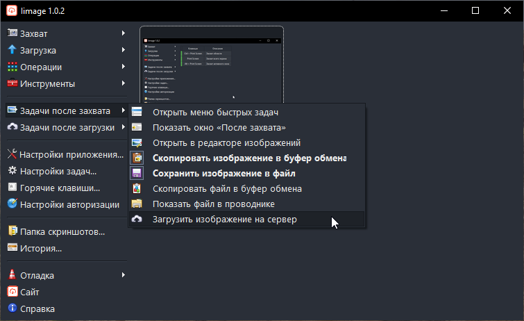 Скриншотер IImage